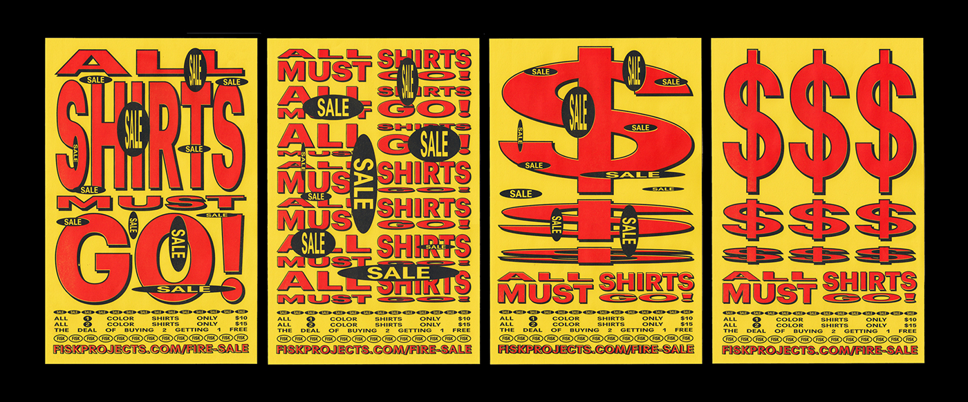 sale t-shirt dollar Promotion pdx flyer go stretched sold