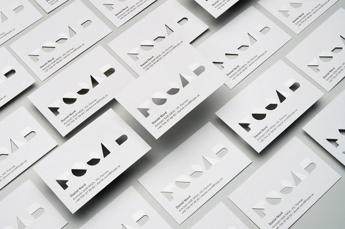 blank branding  cut out design future Logo Design nothing to something reflect shapes simplistic