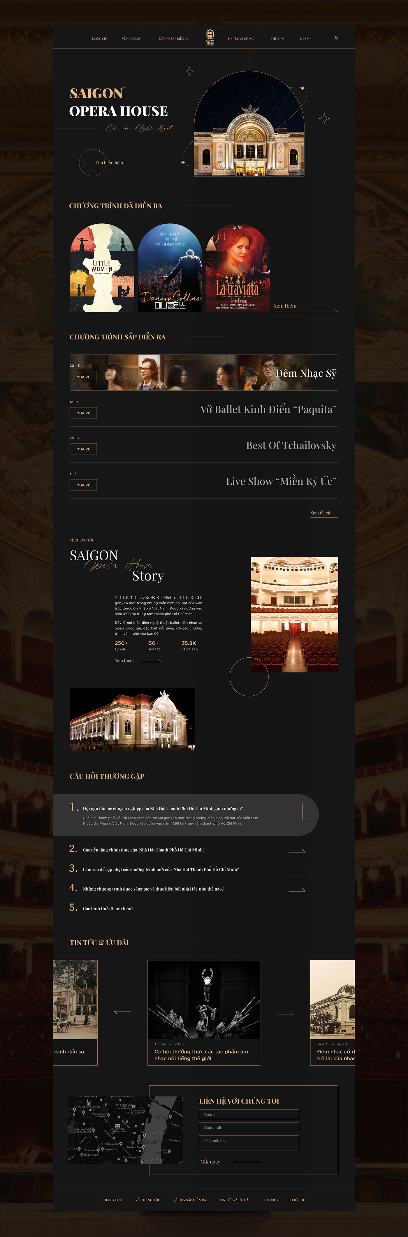 design opera graphic design  UI/UX landing page Website ui design Classic visual design typography  