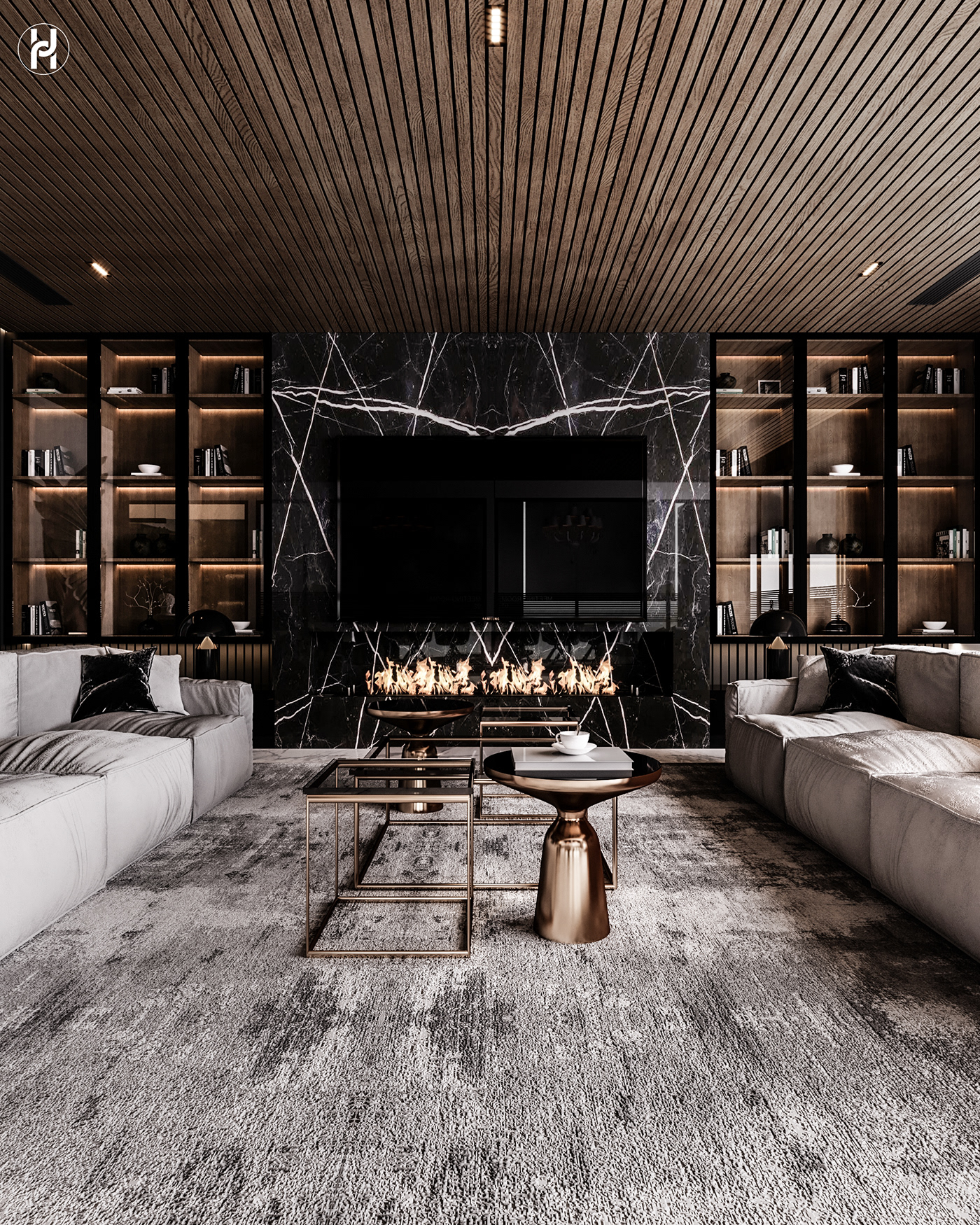 luxury interior design  Office Design living room reception design visualization corona architecture Modern Design brand identity
