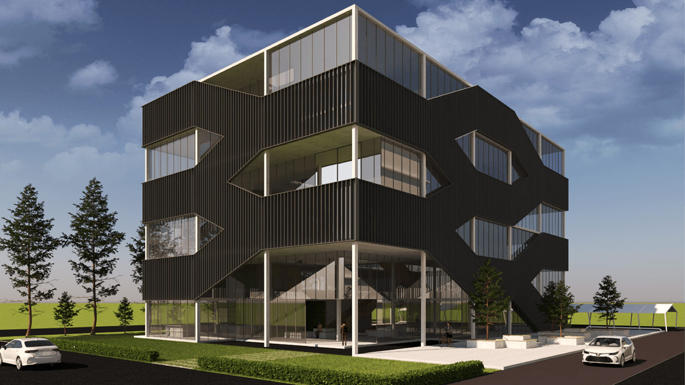 arquitectura architecture Render visualization 3D modern vray SketchUP