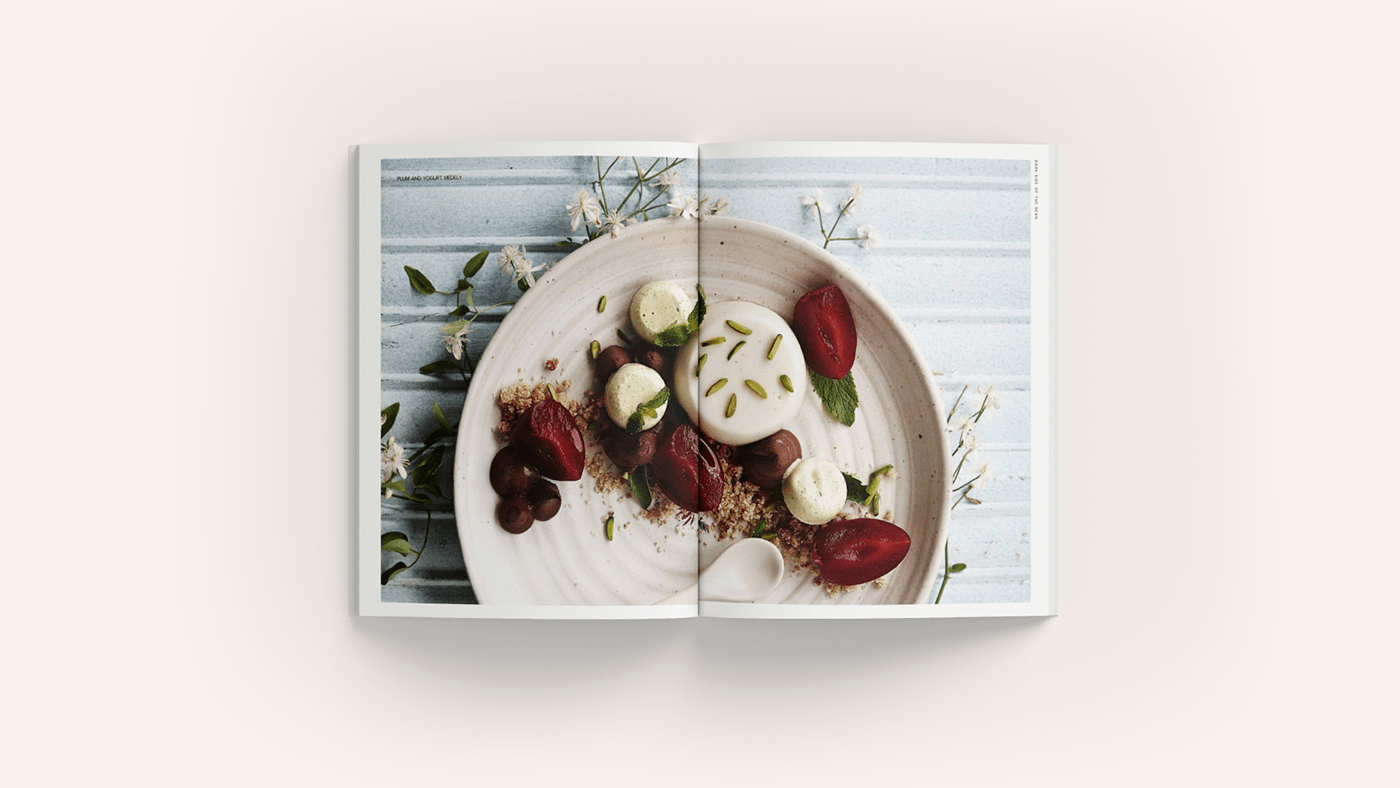 design Food  publication design print book design