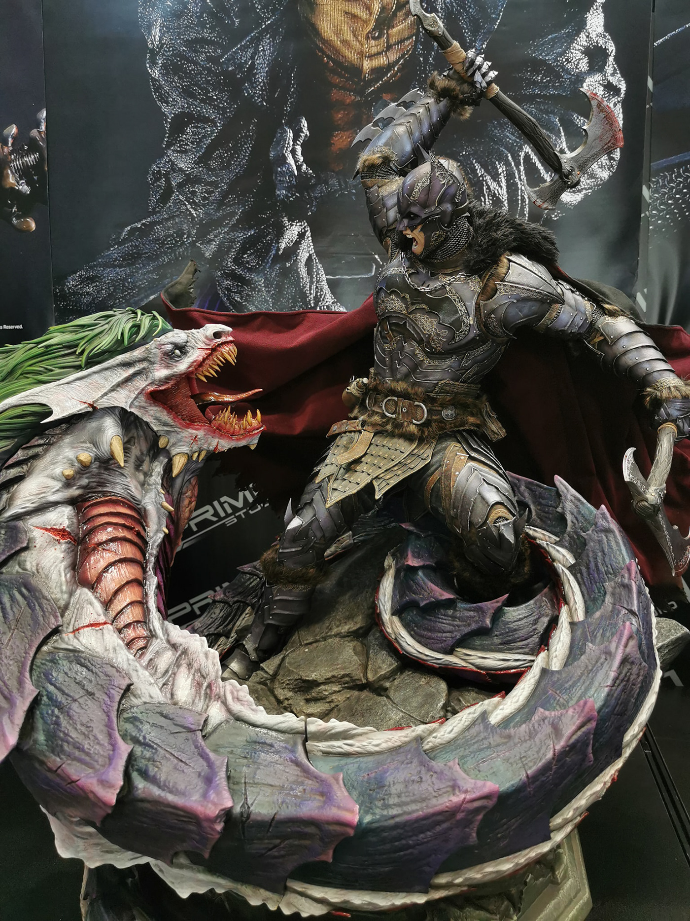 batman joker sculpture Zbrush dragon erpent Armor viking Mediaval