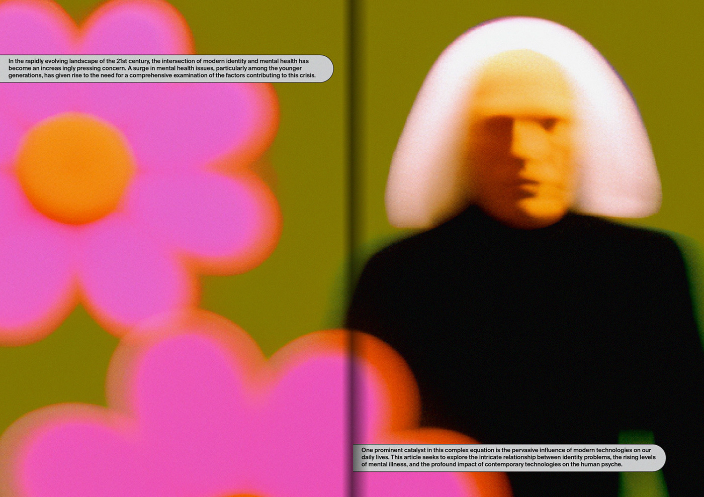 modern artificial intelligence graphic design  typography   magazine editorial concept Digital Art 