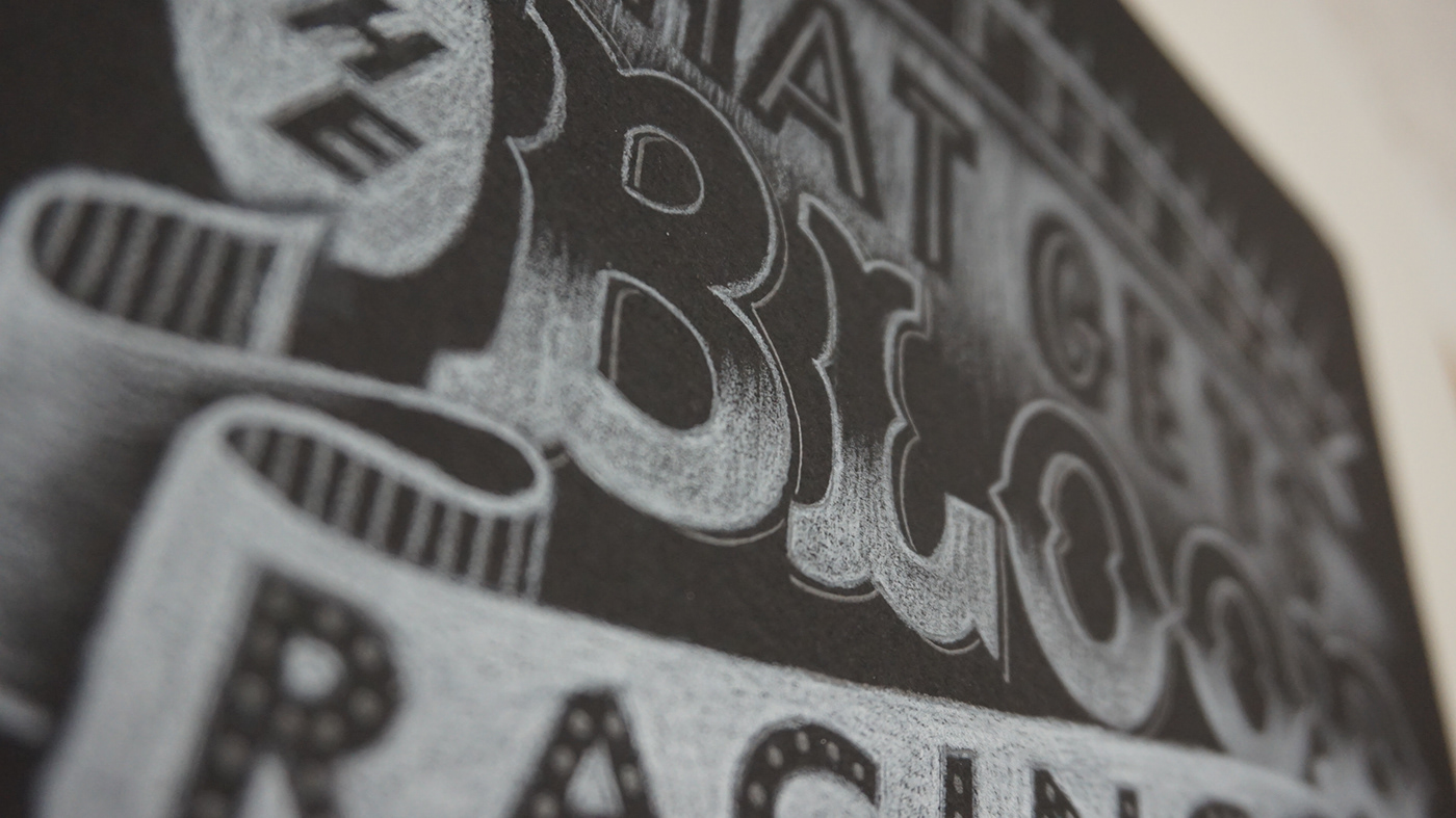 Adobe Photoshop HAND LETTERING Printing