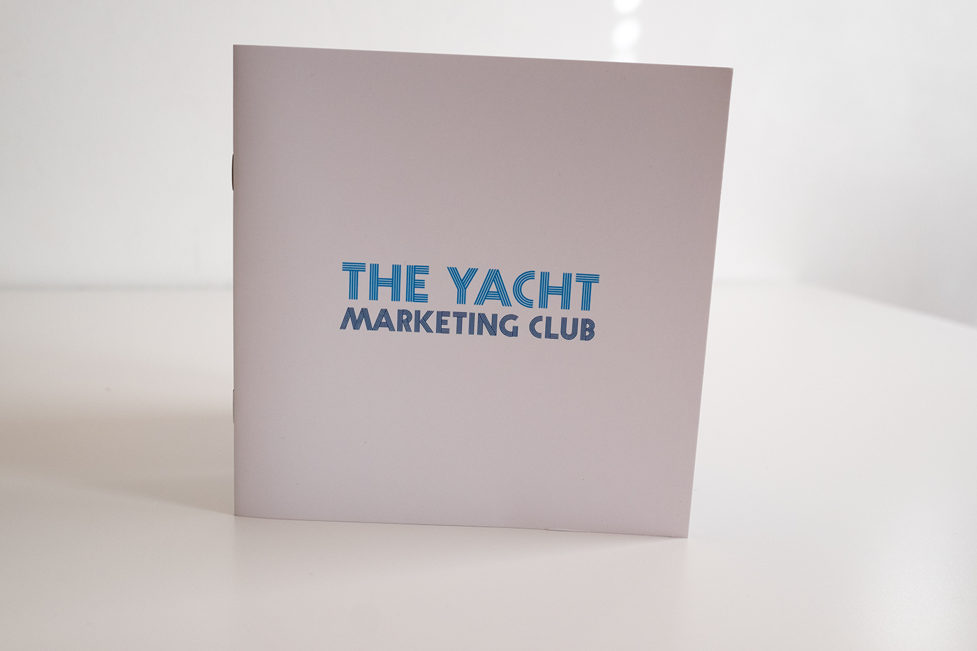 marketing agency brochure print logo sea Yachts Sails Leisure luxury club