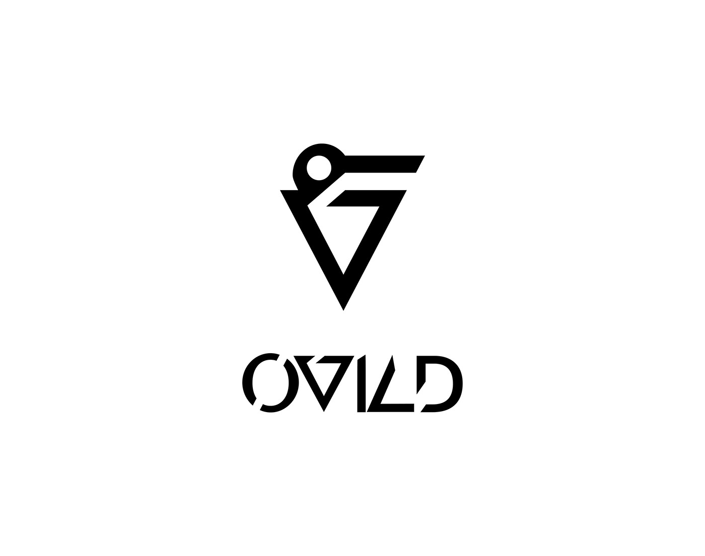brand branding  dj logo logodesign Logotype monogram ovild symbol techno