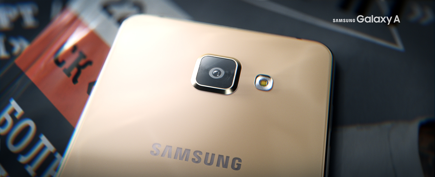 Samsung vitaliy yakin Samsung Galaxy A motion design Render phone phones brand nenashev free