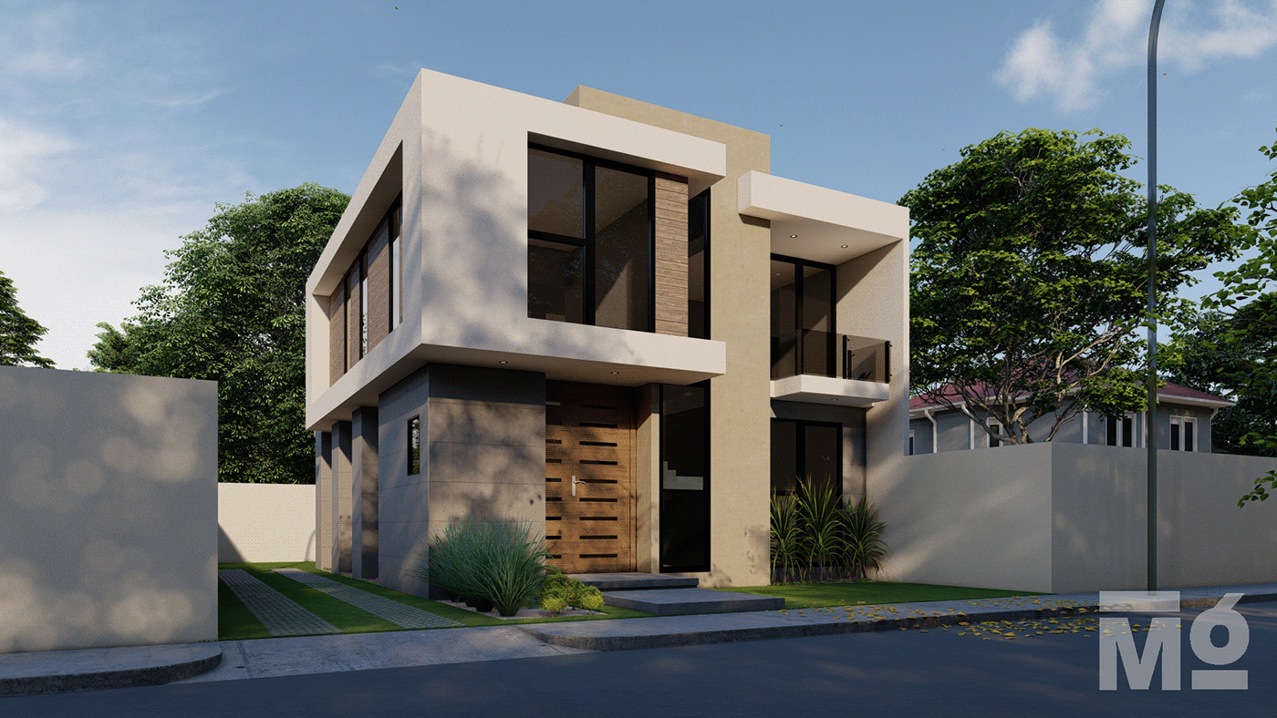 architecture Render 3D vray visualization modern exterior lumion SketchUP