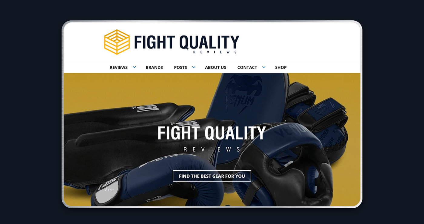 Boxing Boxing gloves Fighter boxing ring Fight Gear review website branding  UI