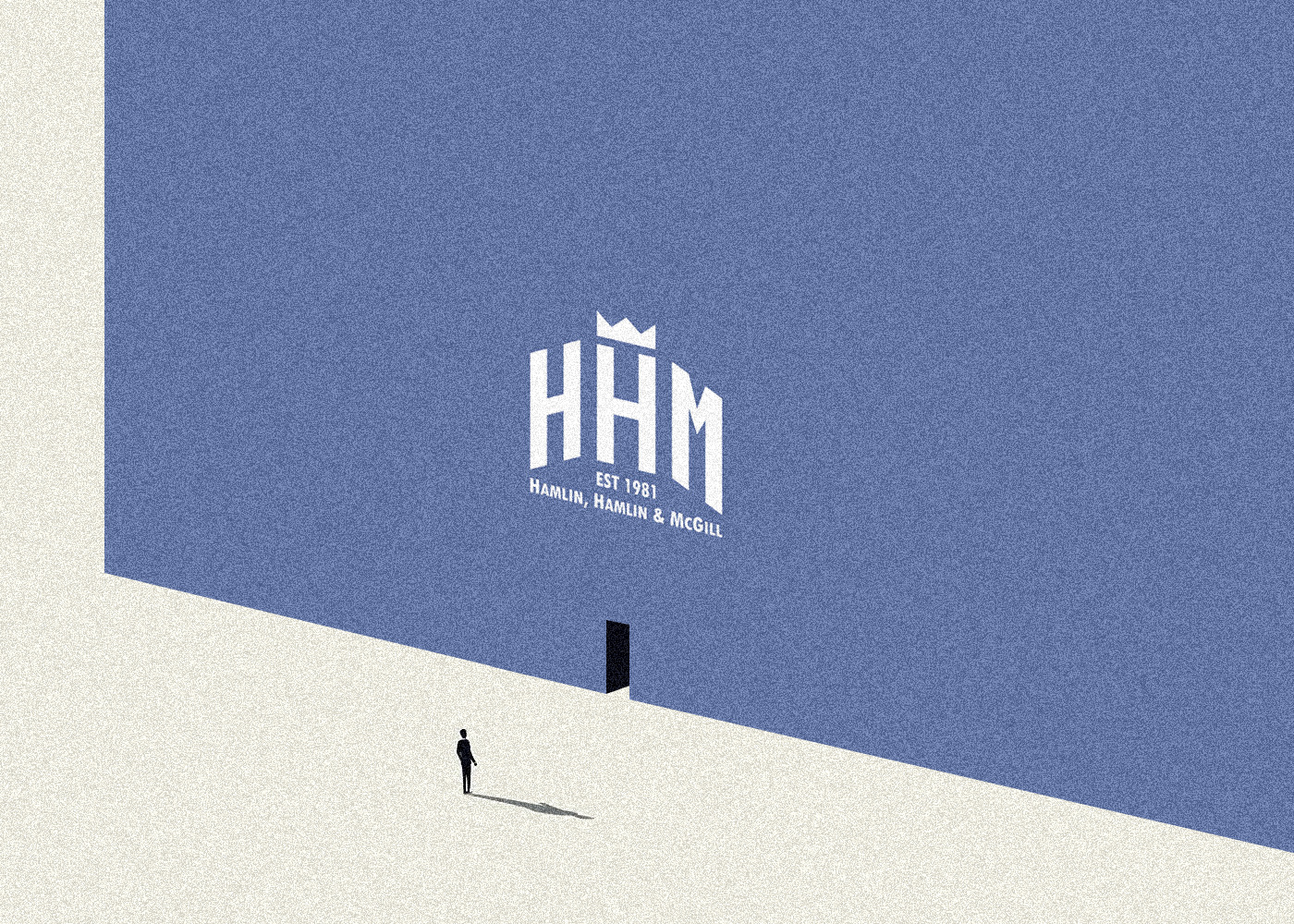 Wallpaper using logo for a law firm called HHM, featured in the TV show Better Call Saul.