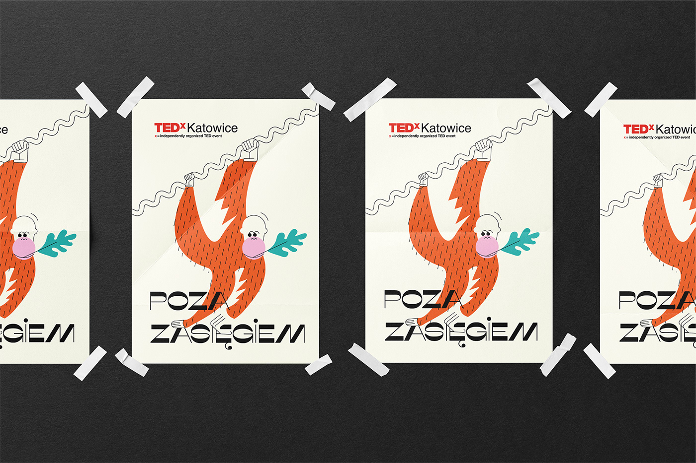 animation  conference Event identity ILLUSTRATION  motion poster typography   TED TEDx
