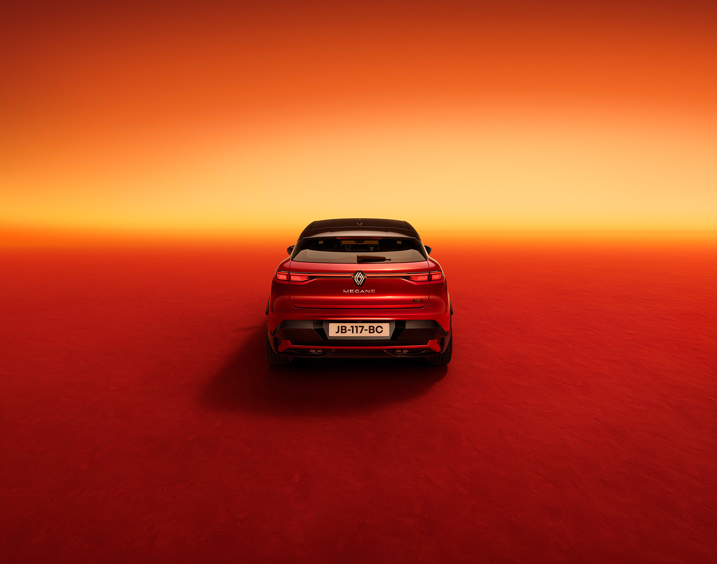 red Photography  Vehicle car virtual studio art direction  renault