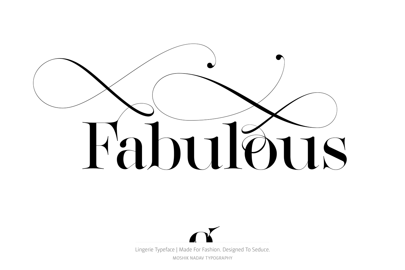 Typeface fonts font nyc type sexy Swashes ligature Fashion typography fashion magazine lingerie typeface New York logo logos typographer