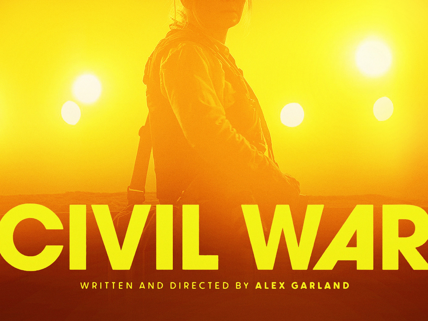 Alternative movie poster for Alex Garland’s ‘Civil War’.
