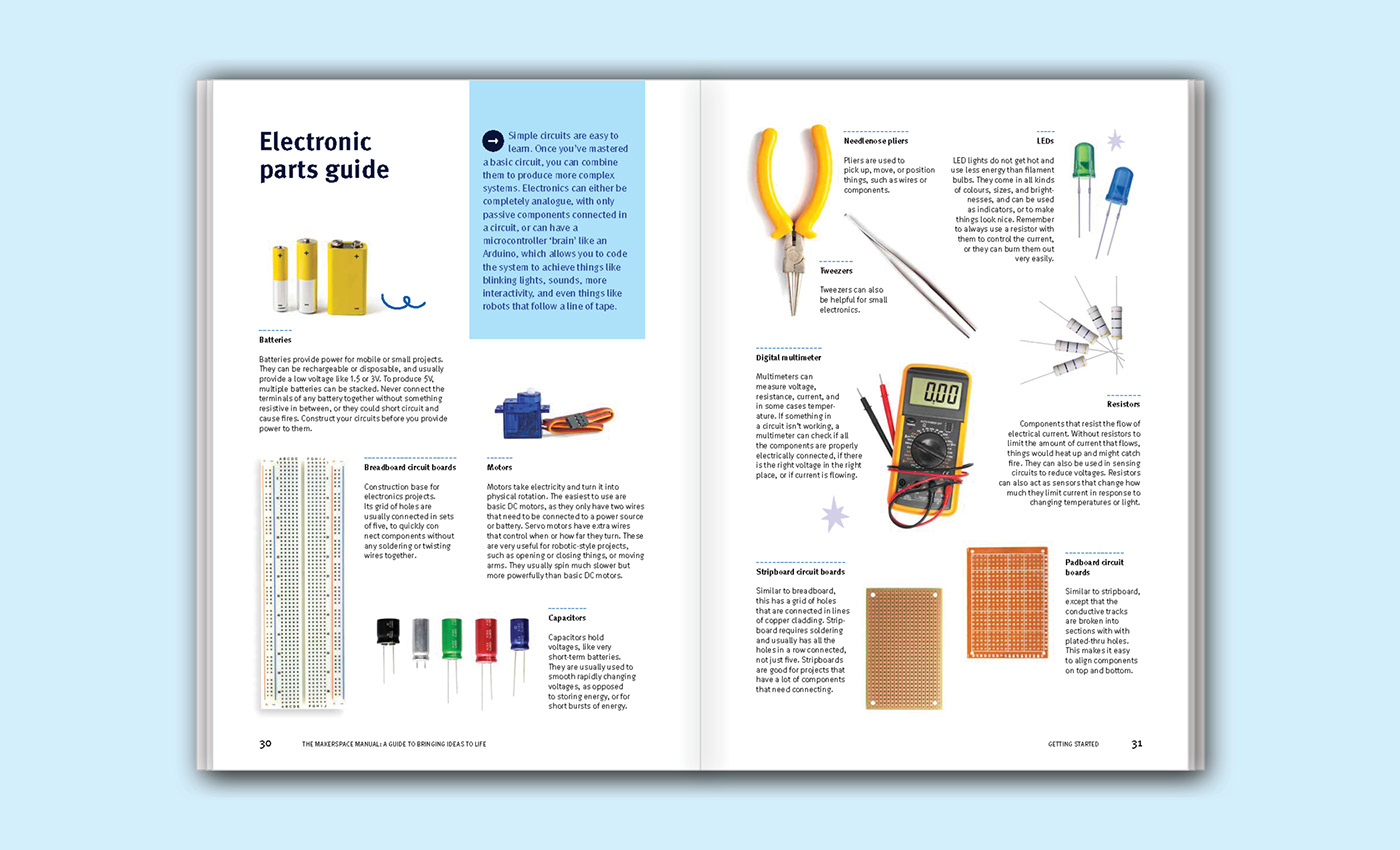 book book design DIY educational kids maker space Makerspace manual school stem