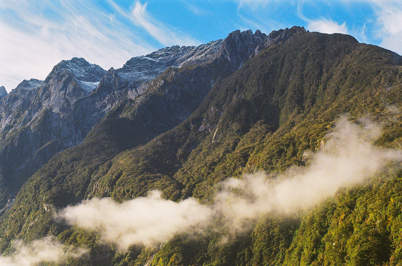 New Zealand glacier mountain Photography  Film   35mm