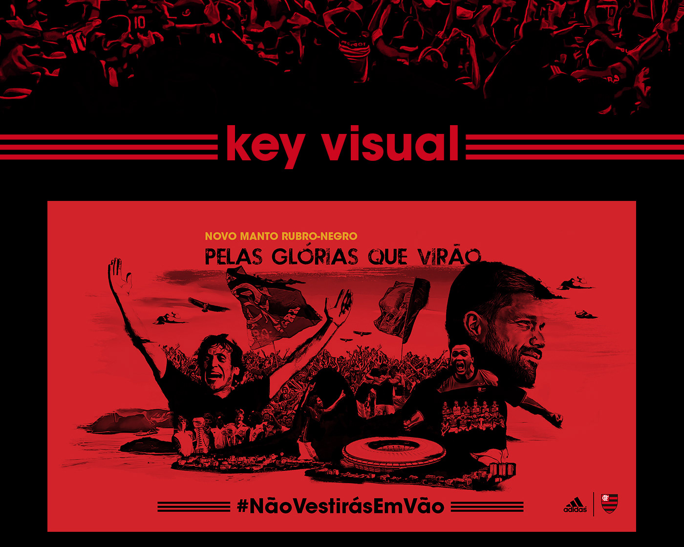 flamengo adidas social lançamento camisa futebol soccer football libertadores live markting social media