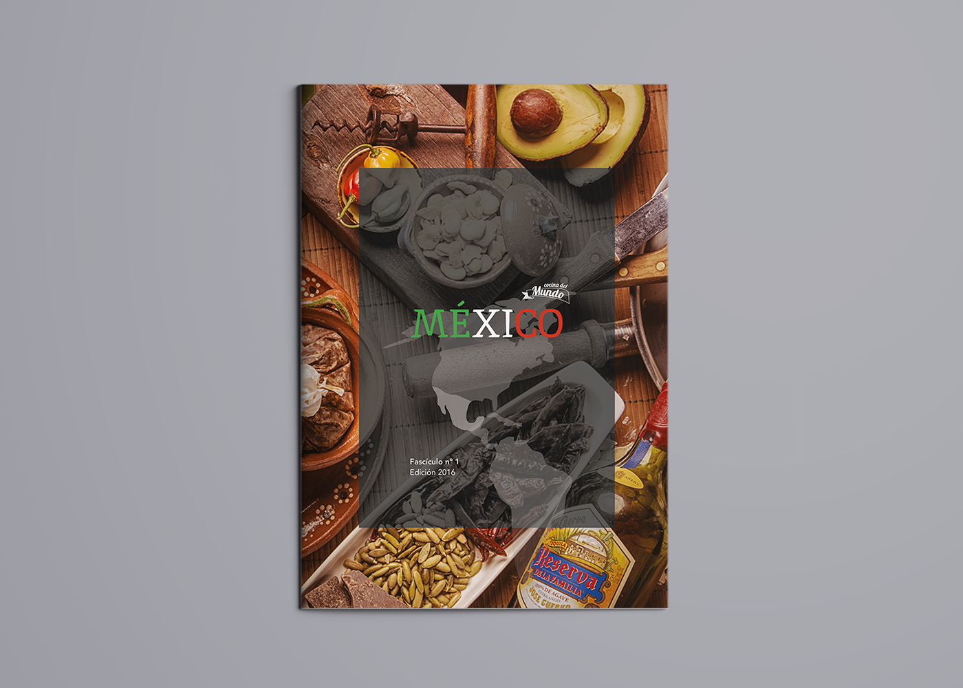 fascicle Mexican Food diseño comida revista