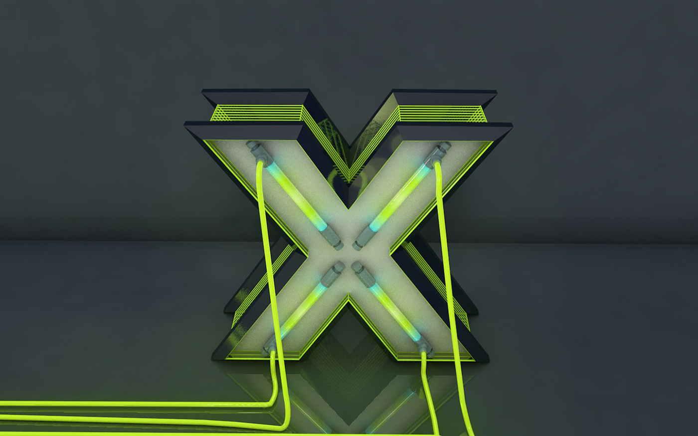 Xmen marvel x-men cinema4d logo comic 3D