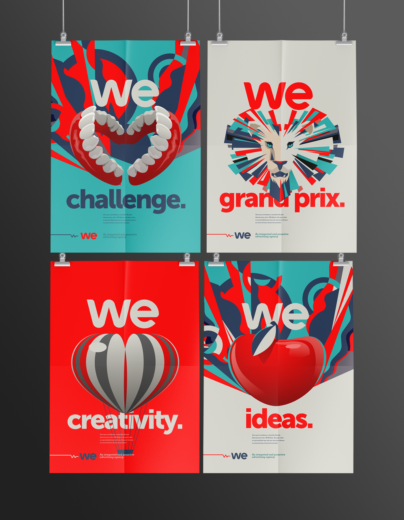 Advertising Agency agency branding  Logotype heart toothbrush architecture black woman colorful Neymar