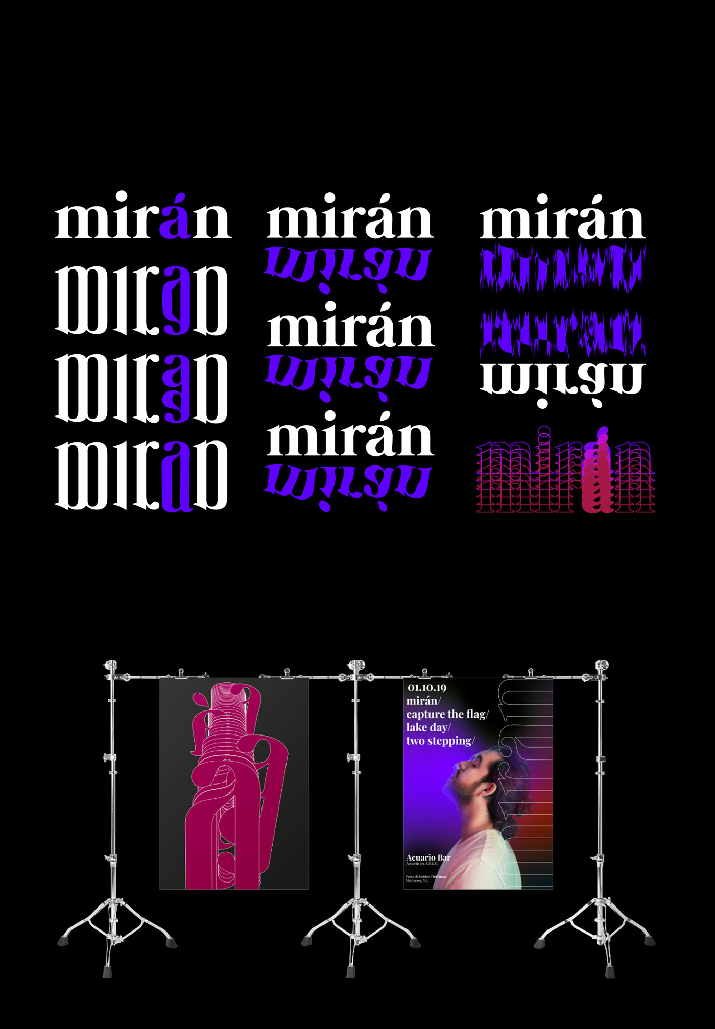 branding  Consulting identity motion graphics  video art direction  music artist Miran animation 