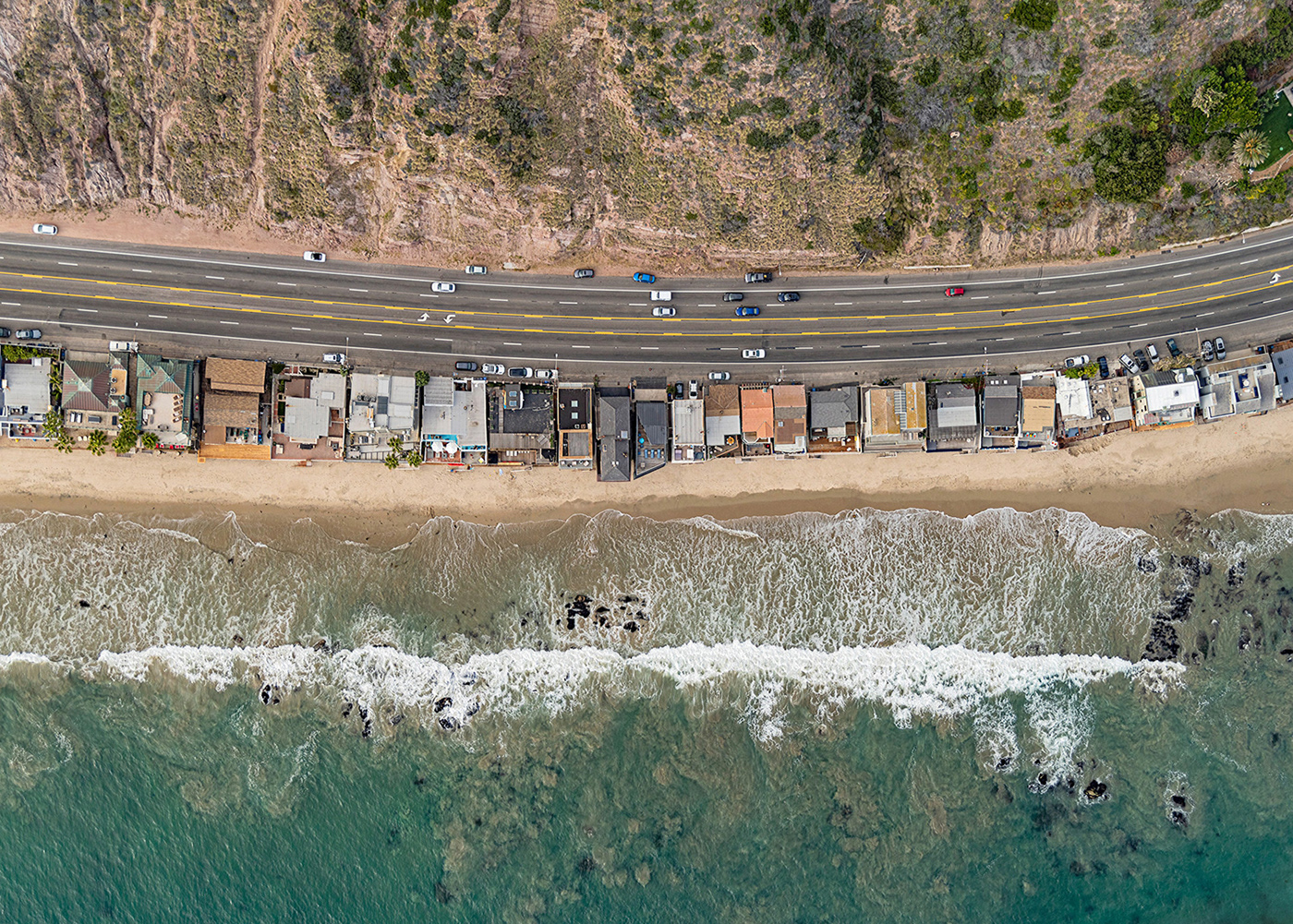 Aerial architecture beach California Landscape Los Angeles MALIBU Malibu Beach real estate Villa