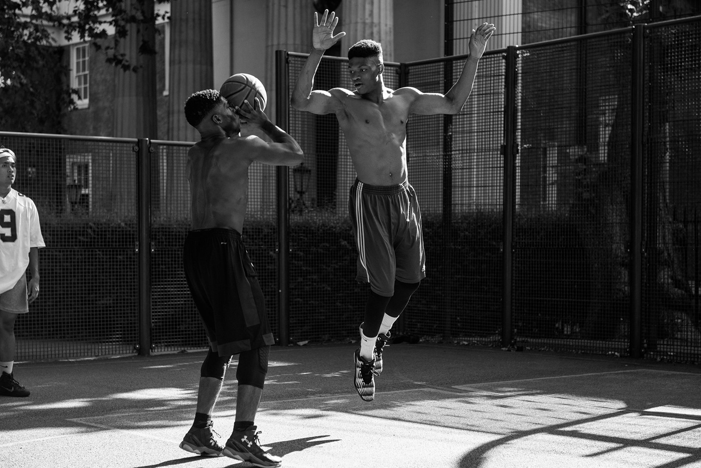 basketball London black & white Street Photography  action