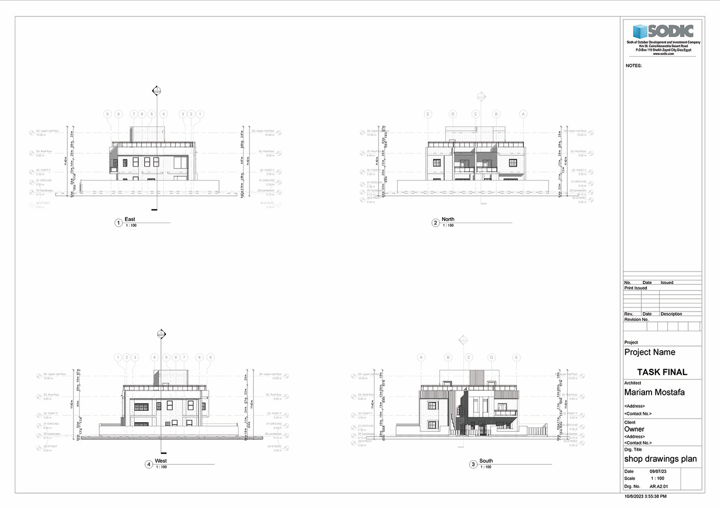 working drawings Shopdrawings Revit Architecture exterior Interior