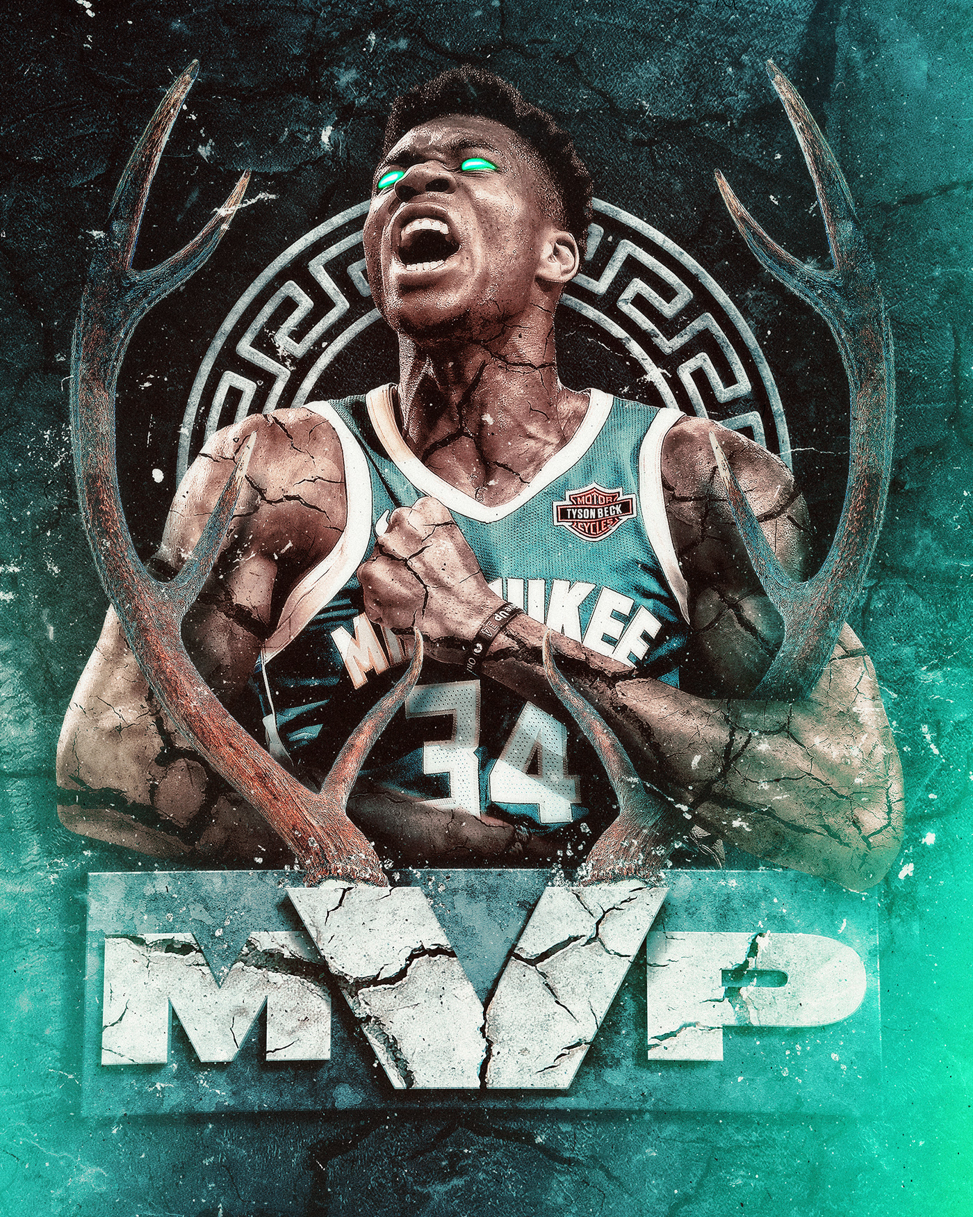 2019 NBA MVP - GIANNIS ANTETOKOUNMPO on Behance