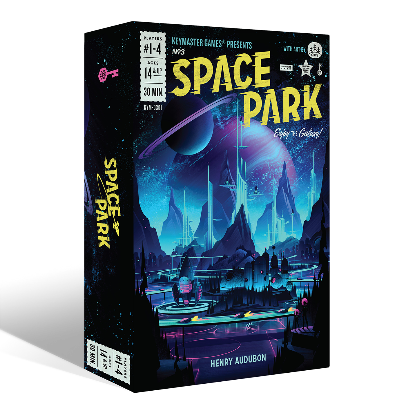 Space Park Board Game on Behance