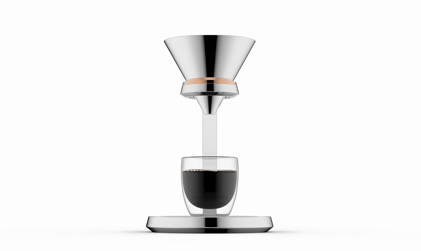 product design  concept design coffee filter keyshot Rhino virtual photogrpahy design Digital Art 