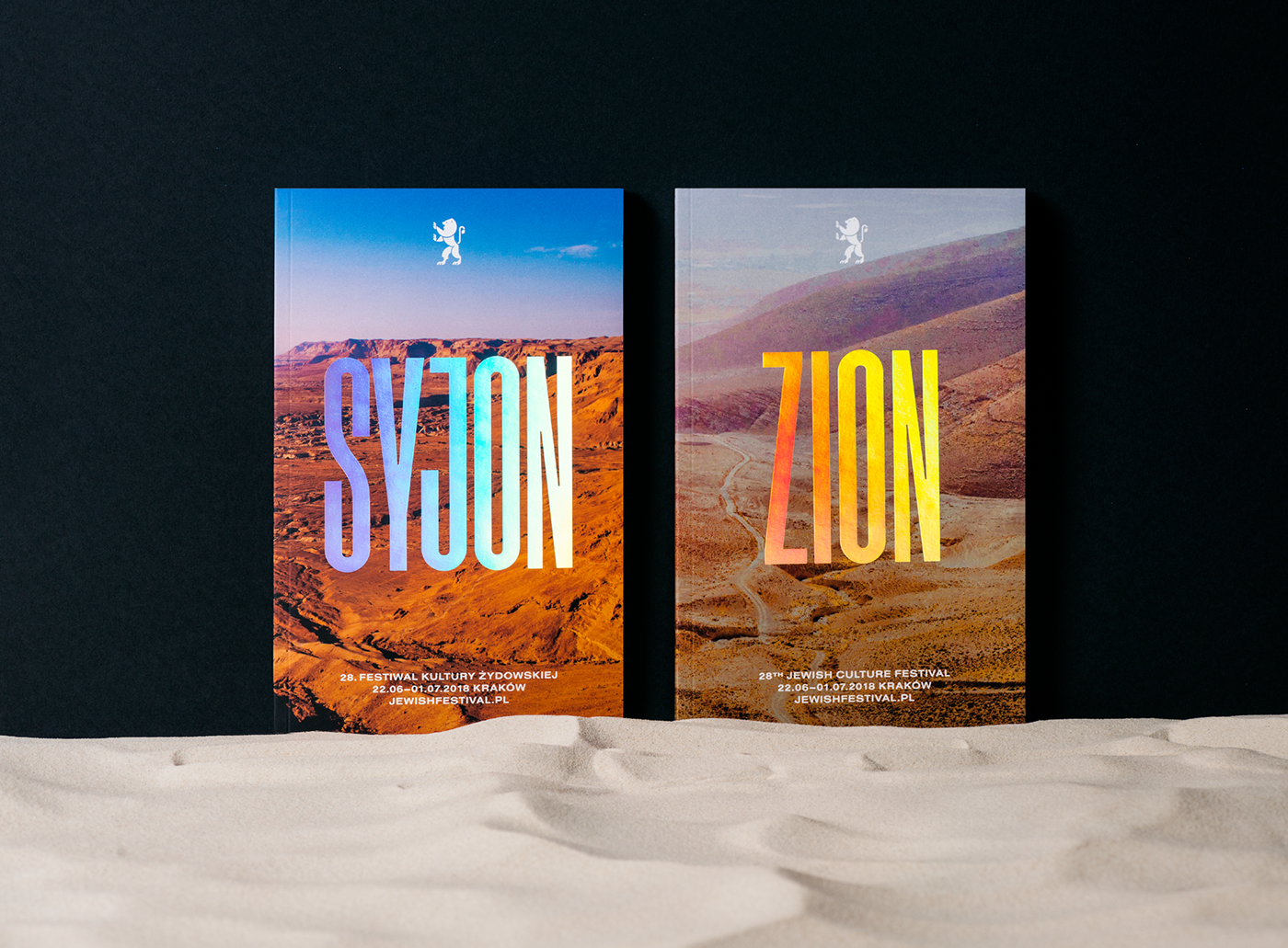 Krakow's Jewish Culture Festival Branding by Studio Otwarte