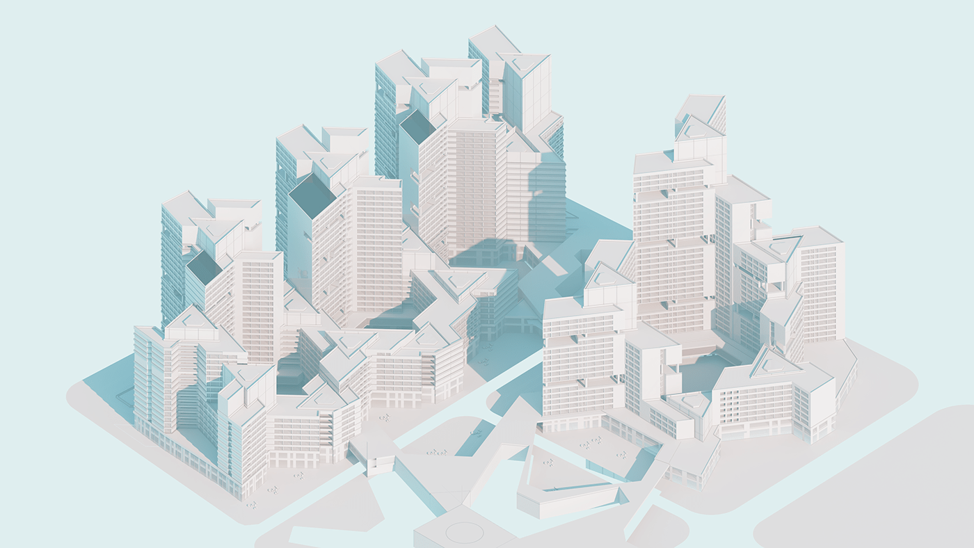 architecture visualization 3D Render