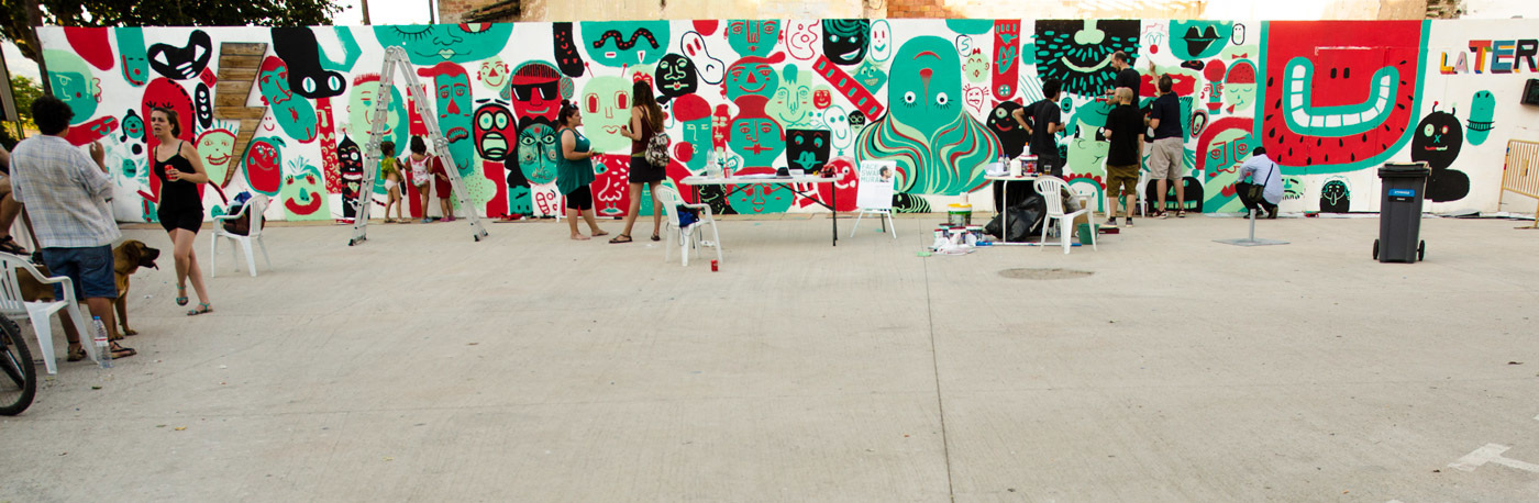 Mural Collective  urban art art Space  face representation society