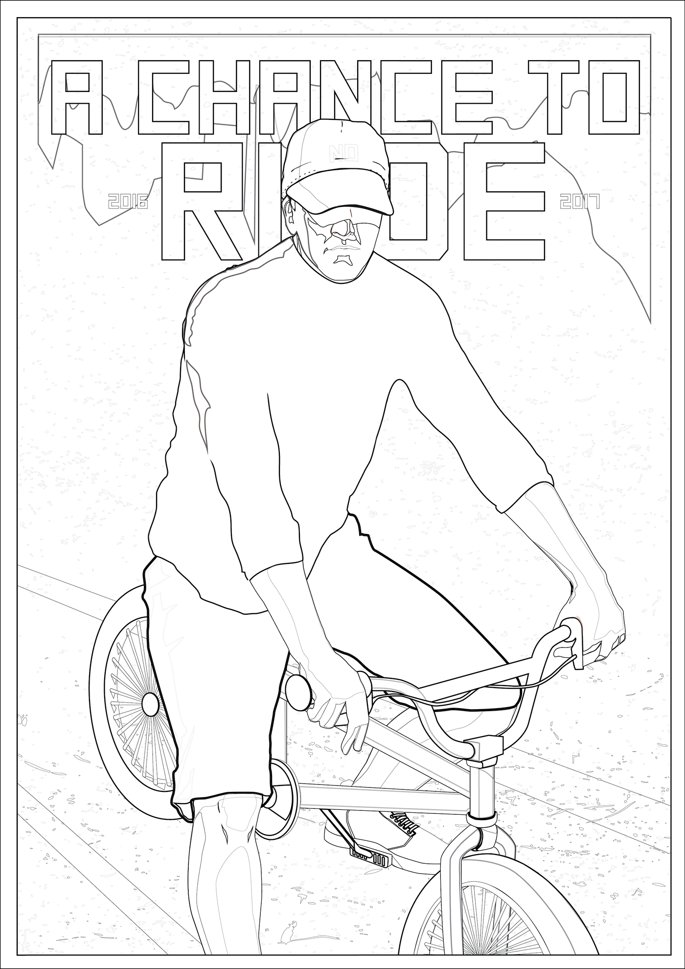 ILLUSTRATION  Digital Art  vector art Illustrator Character design  dibujo diseño arte ciclismo ride