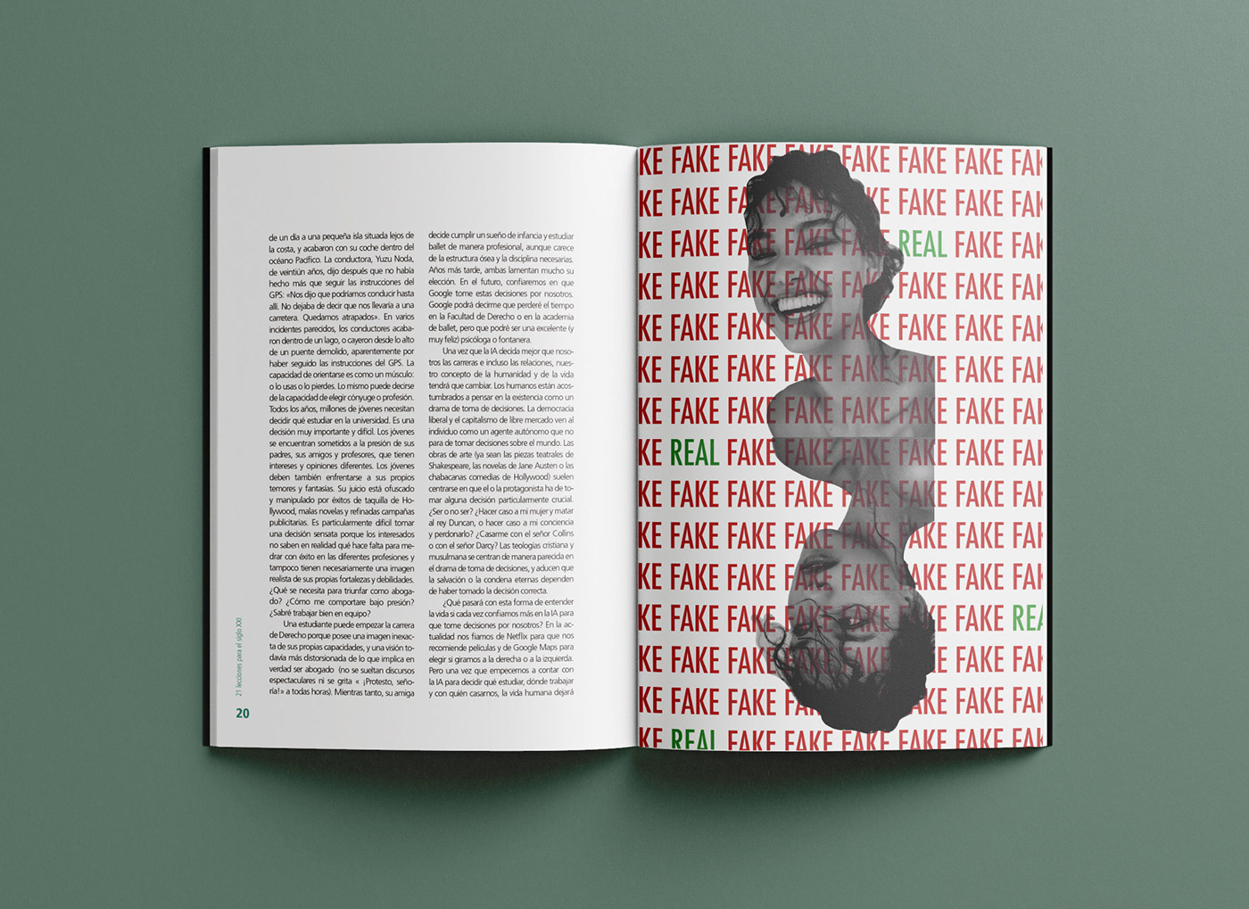 collage Diseño editorial diseño gráfico editorial design  magazine revista