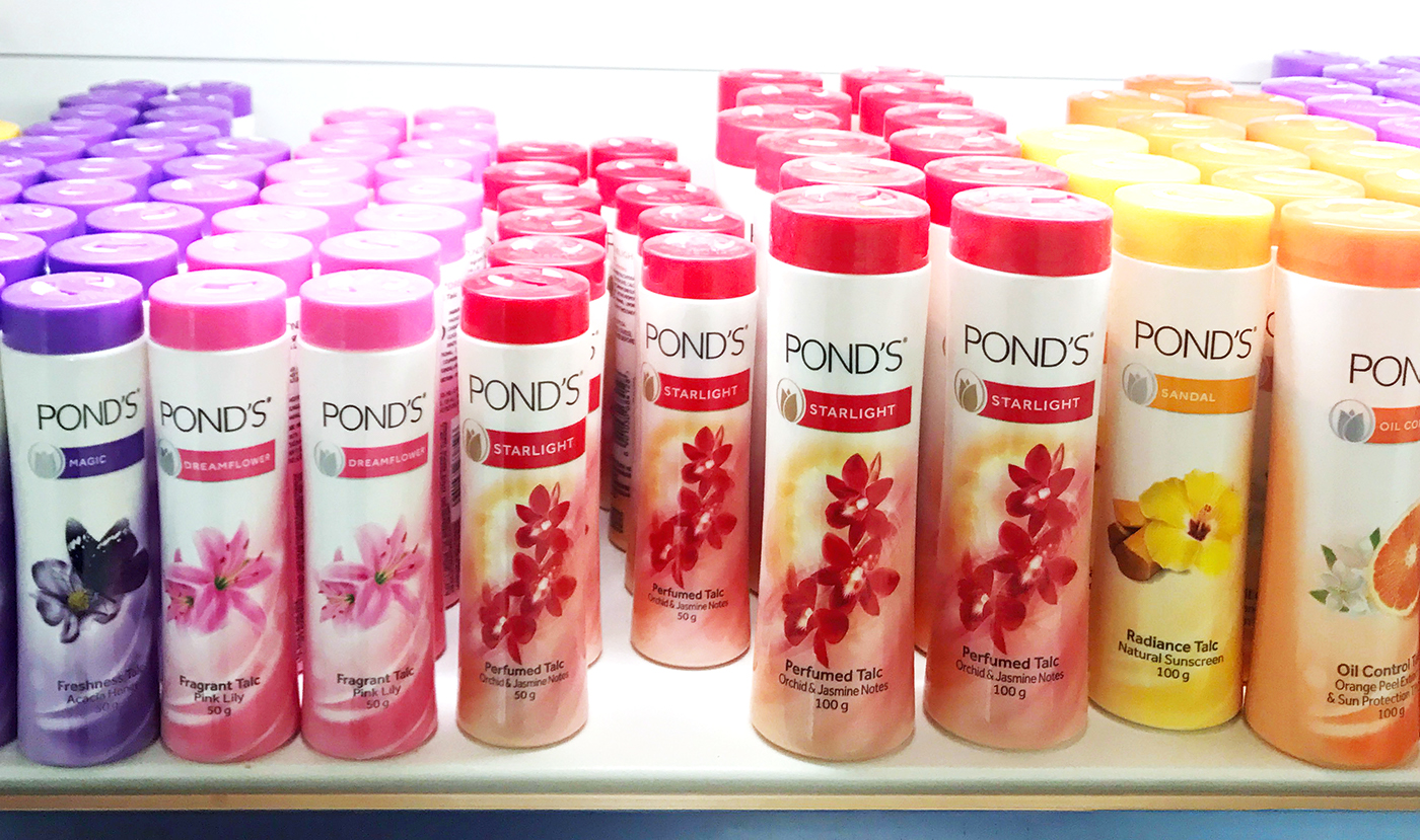 packaging design Pond's Starlight POND'S Pond's Starlight Tal talc New Talc New Variant Pond's New Variant red orchid talc