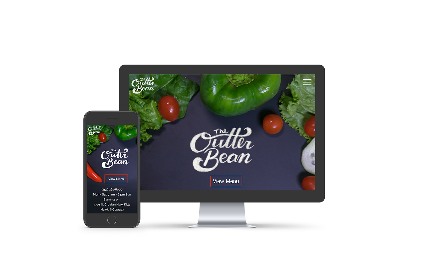 restaurant cafe Website Responsive Photography  HAND LETTERING Chalkboard typography   healthy