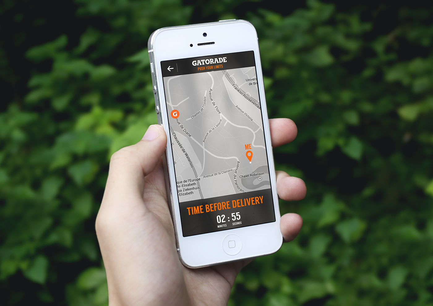 gatorade drink activation digital app sport run athlete sports online drone Technology brand
