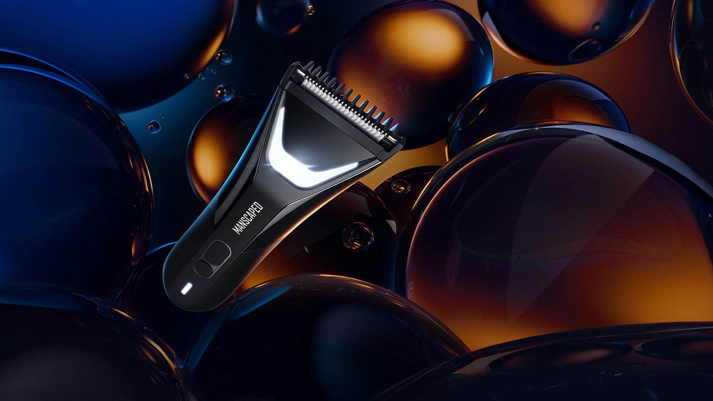Miagui Trimmer shaver animation  3D motion graphics  product design  abstract Digital Art  manscaped