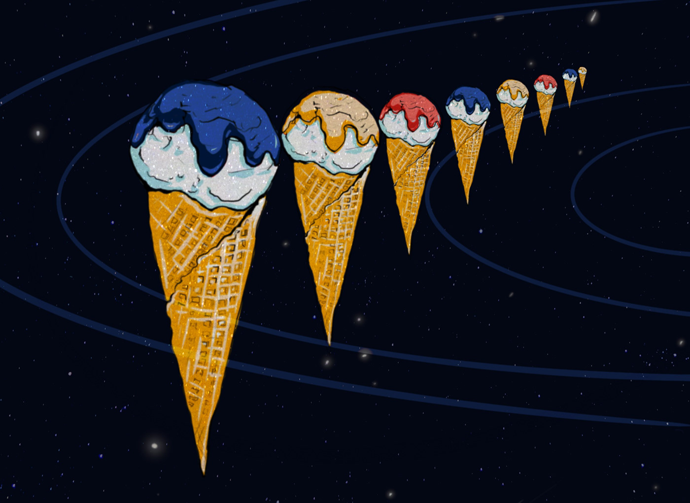 ice cream in space 