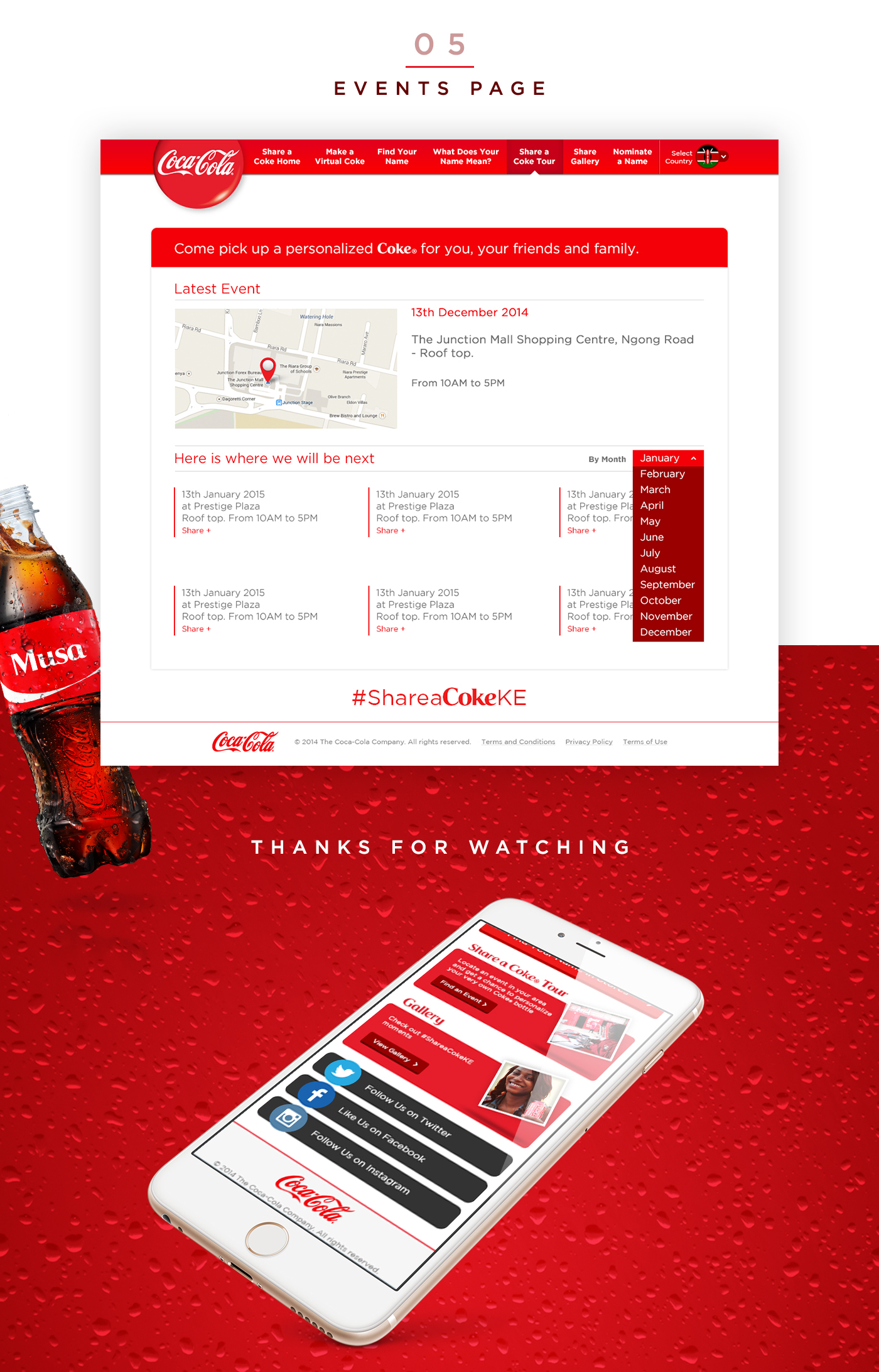 coke share a coke Coca-Cola Website