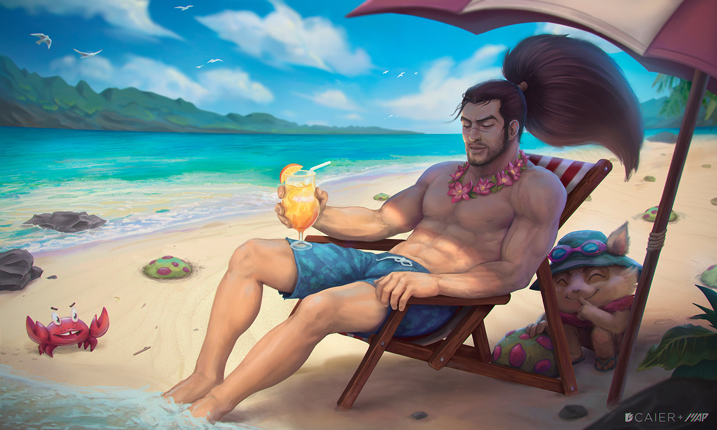 Pool Party Yasuo.