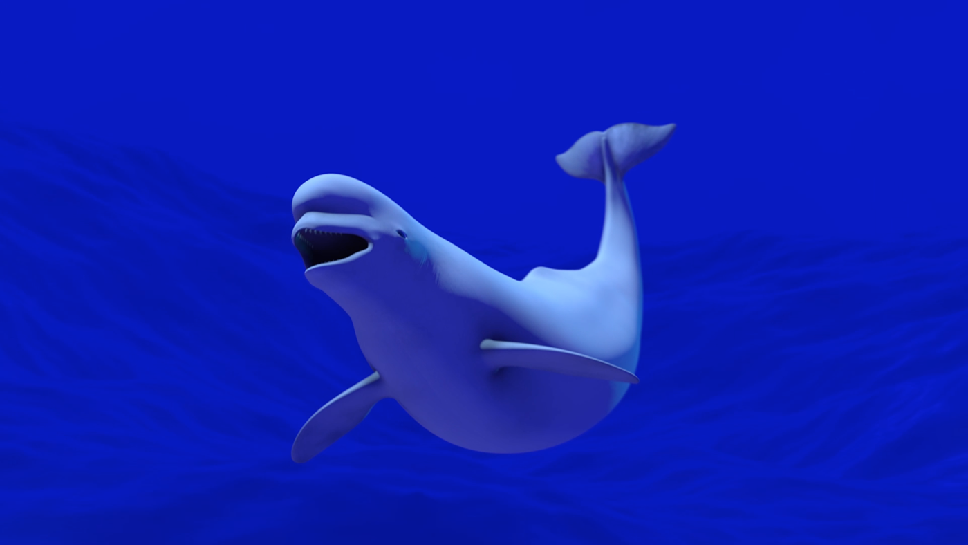 СБПЧ sBP4 Кирилл Иванов 3D кит Whale beluga Павел Самохвалов Pavel Samokhvalov