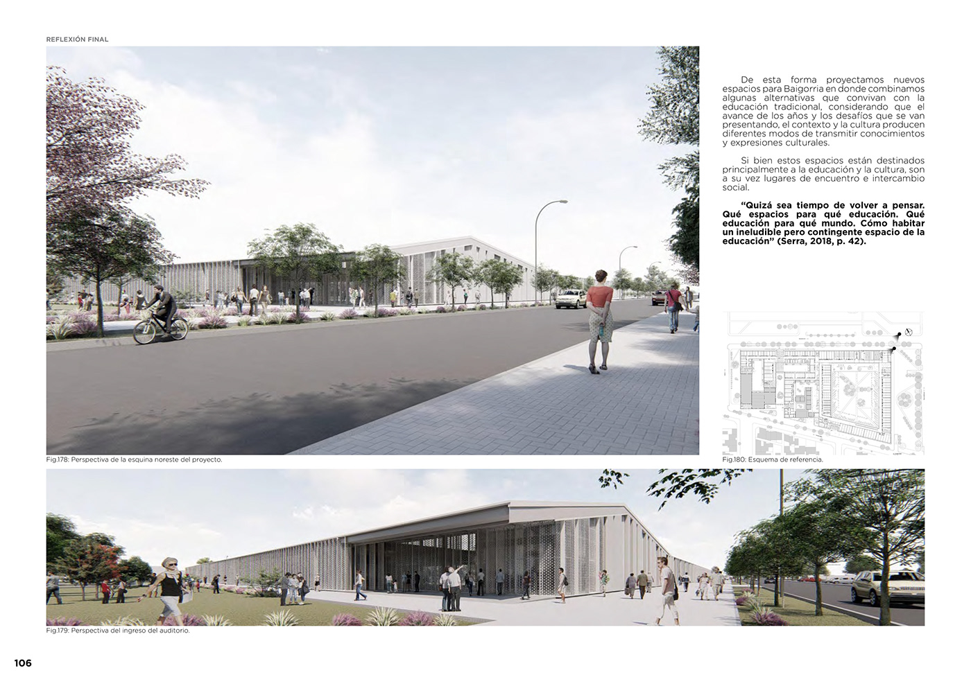 PFC Arquitectura argentina rosario University Education architecture Render 3D photoshop Fapyd