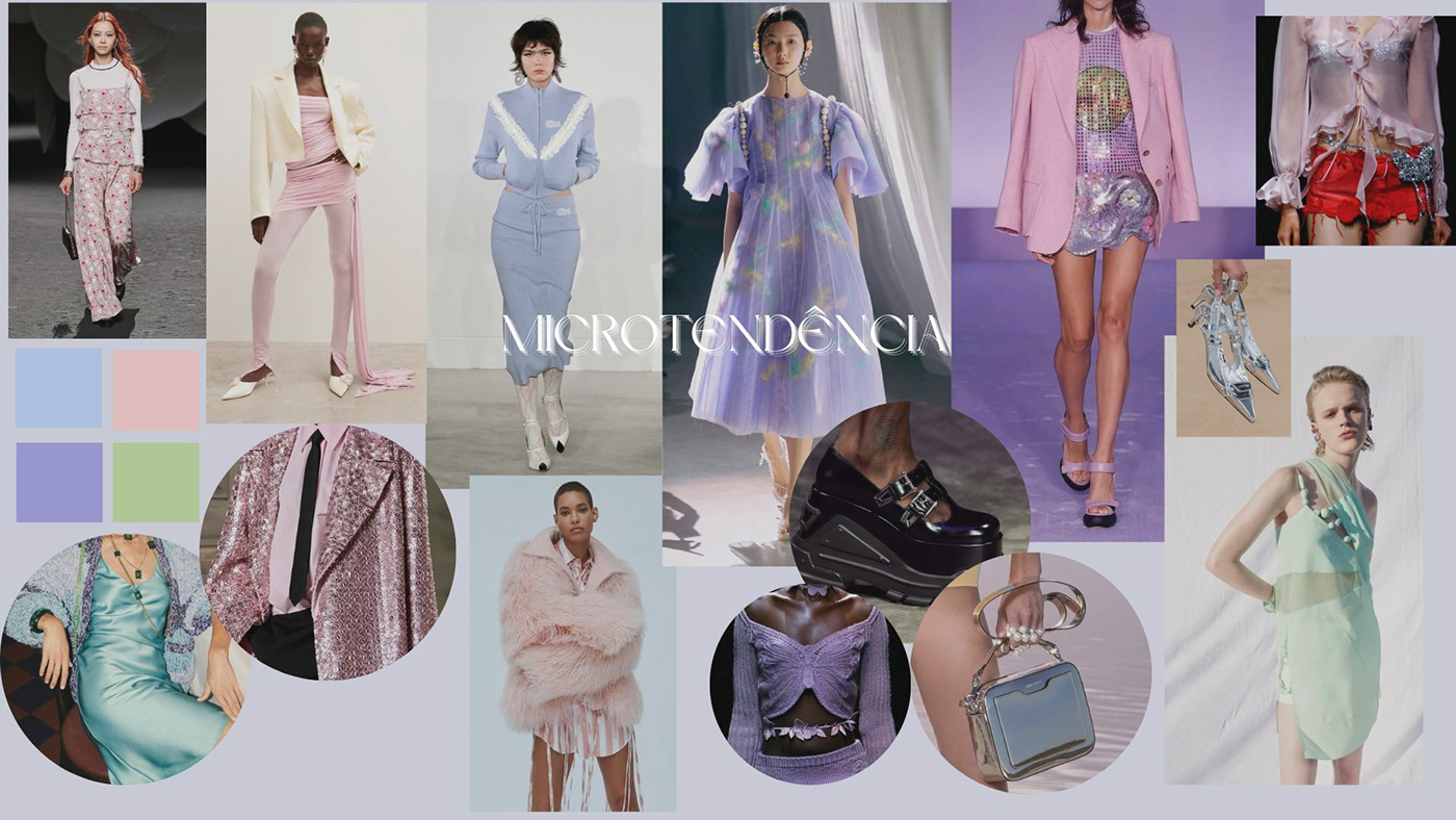 fashion design portfolio ILLUSTRATION  Collection Fashion  Clothing photoshoot editorial design sleepwear