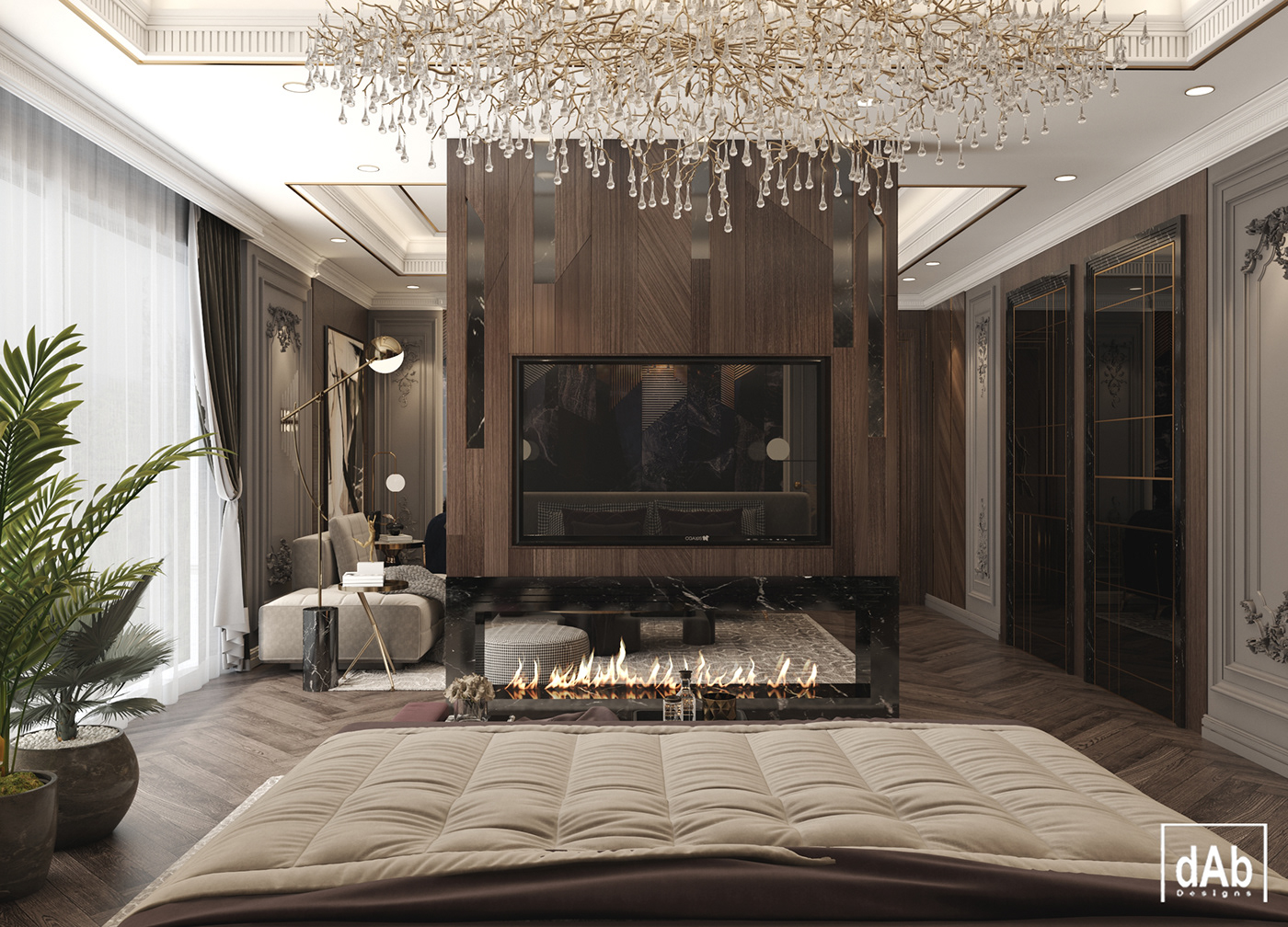 bedroom Day Light design Interior luxury Master modern