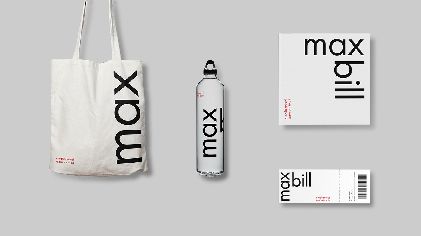 Exhibition  max bill grid identity branding  catalog graphic design  poster