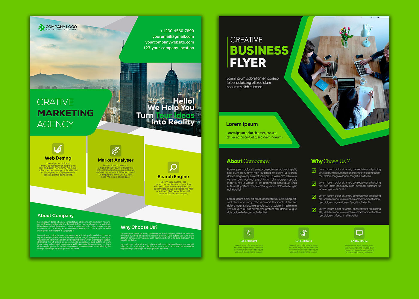 business flyer flyer Flyer Design corporate flyer professional flyer real estate flyer template brand identity graphic design  business